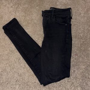 Abercrombie & Fitch Black Skinny Jeans